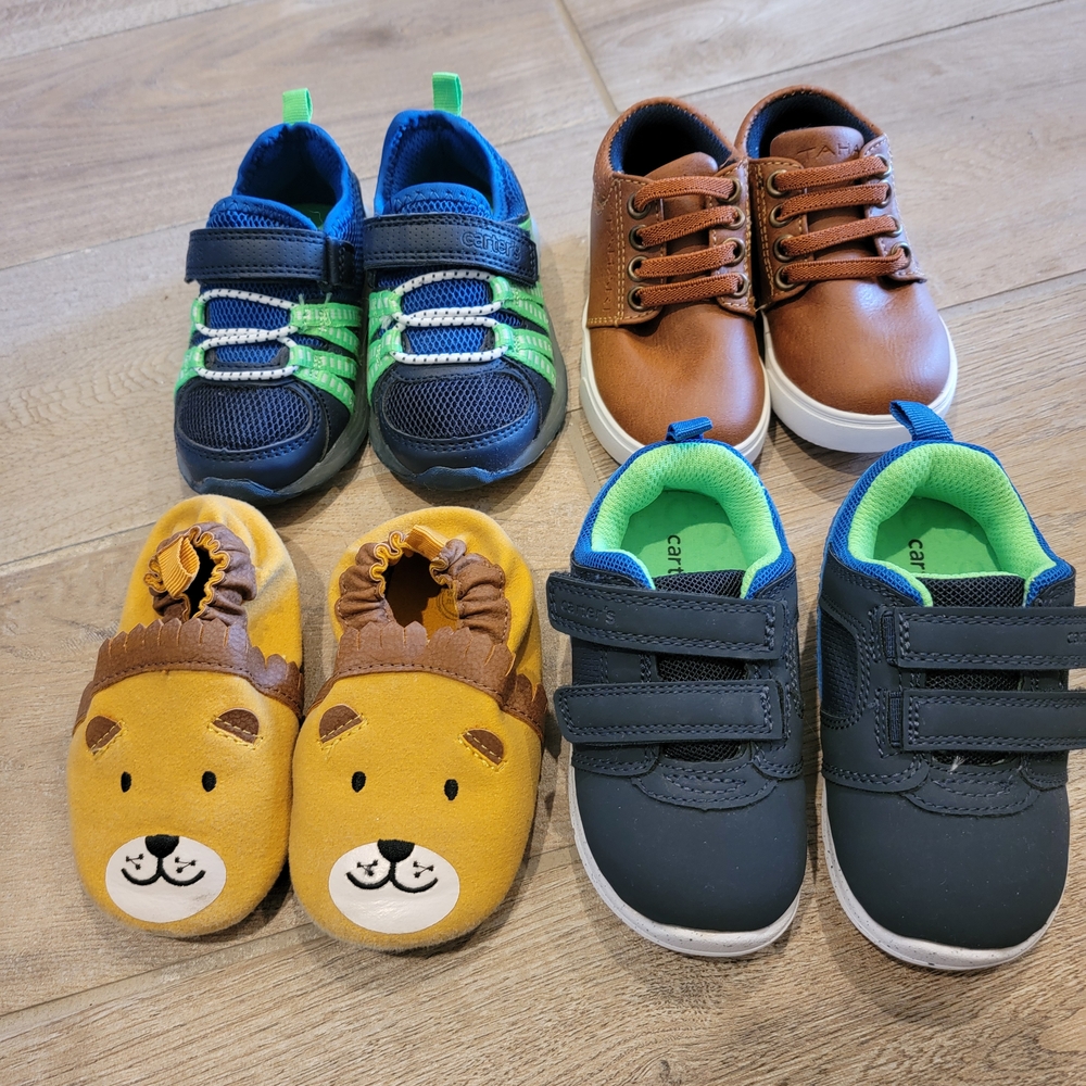 Kids' Assorted Colorful Shoes Set